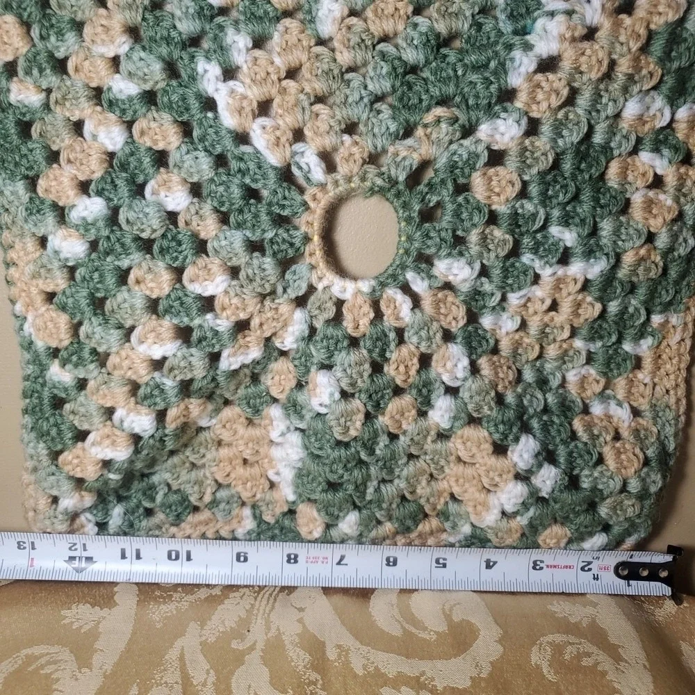 Hand Crocheted Table Decor 13x13 Handmade Home Accent Doily